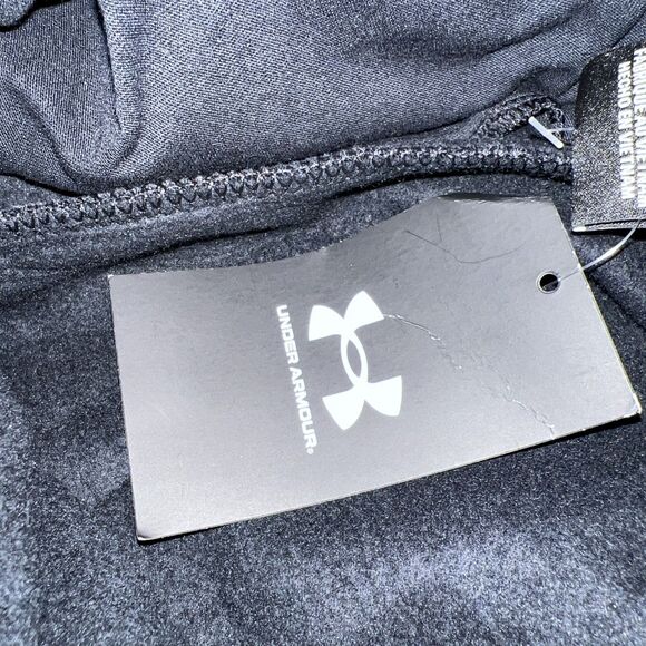 Under Armour UA Icon Joggers Fleece Jogger Sweatpants Black Size Medium NWT - Picture 3 of 6